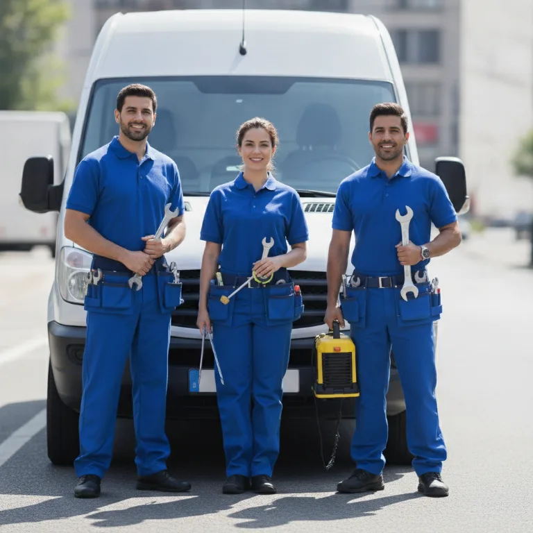 Industriewäscherei Team in Menden